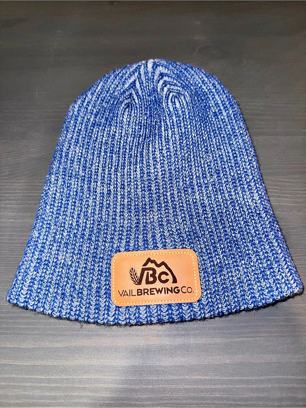 Vail Brewing Co. Blue Knit Beanie
